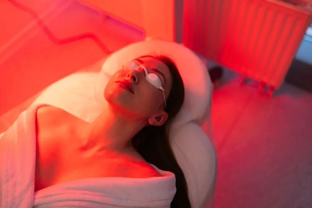 Red Light Therapy treatment at Robin's Day Spa